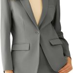 Women's Professional Suit 2 Piece Slim Fit Outfit Business Office Work Tuxedo Blazer Pants Suits