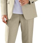 Men Suits Classic Fit 2 Piece Suit Set One Button Casual Blazer Wedding Bussiness Suit Separates