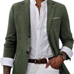 Mens Casual Sport Coat Blazer Two Buttons Lightweight Business Jackets