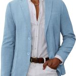 Men's Casual Blazer Suit Jackets 2 Button Lightweight Sport Coats